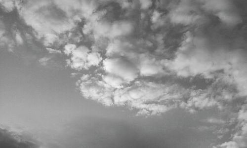 Low angle view of sky