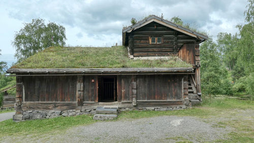 House on field