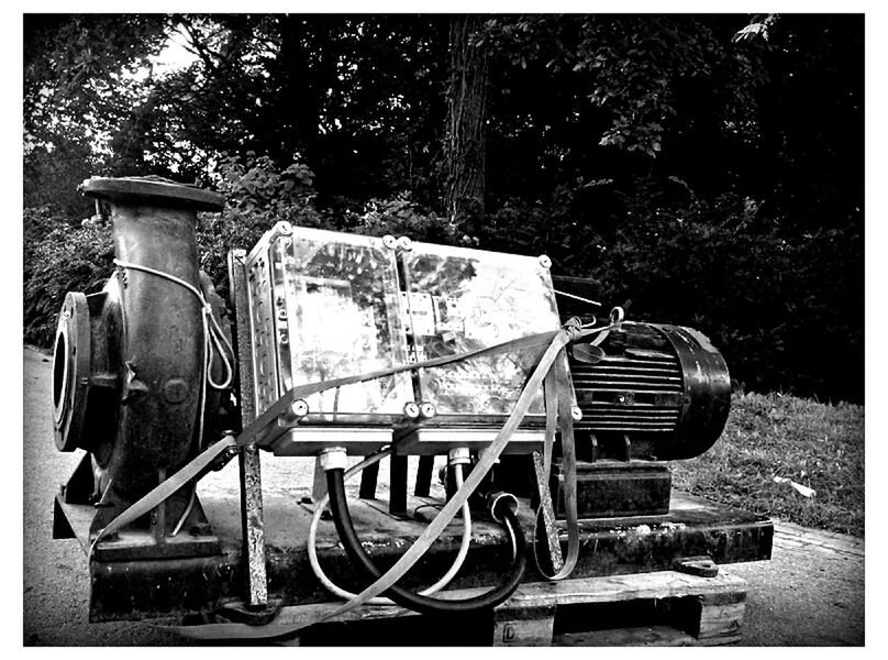 transfer print, tree, auto post production filter, abandoned, old, obsolete, metal, rusty, run-down, damaged, day, old-fashioned, no people, growth, wood - material, outdoors, field, deterioration, weathered, built structure