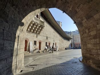 View of historic building