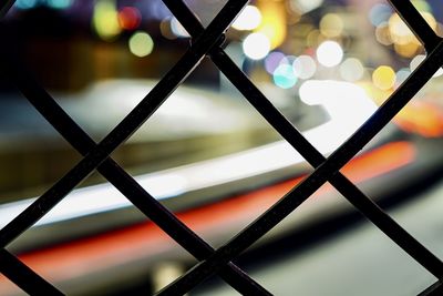 Close-up of chainlink fence