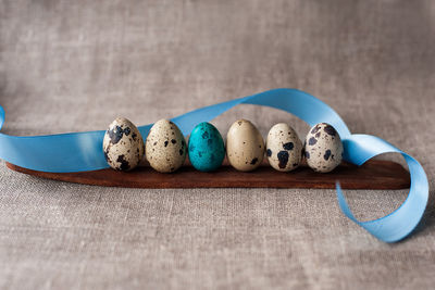 Close-up of bread on table