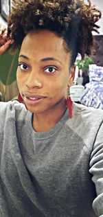 Portrait of smiling young woman