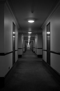 Illuminated corridor