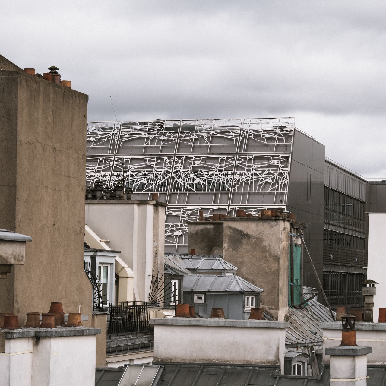 BUILDING AGAINST SKY