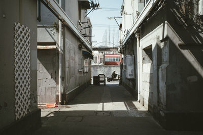Street amidst buildings in city