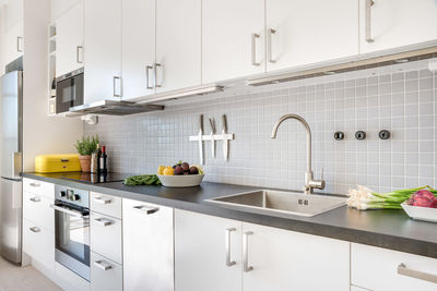 Interior of kitchen at home