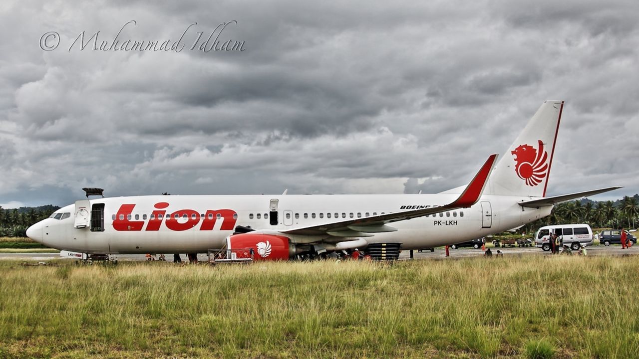 transportation, mode of transport, sky, cloud - sky, cloudy, flying, air vehicle, patriotism, flag, identity, cloud, airplane, travel, on the move, national flag, grass, american flag, day, red, mid-air