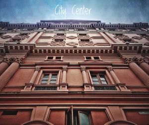 Low angle view of building against sky