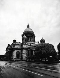 Church against sky