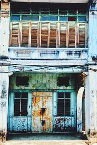 Exterior of old building