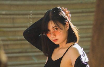 Portrait of a young woman