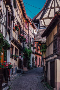 Street amidst buildings in city