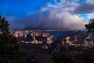 Panoramic view of landscape against sky