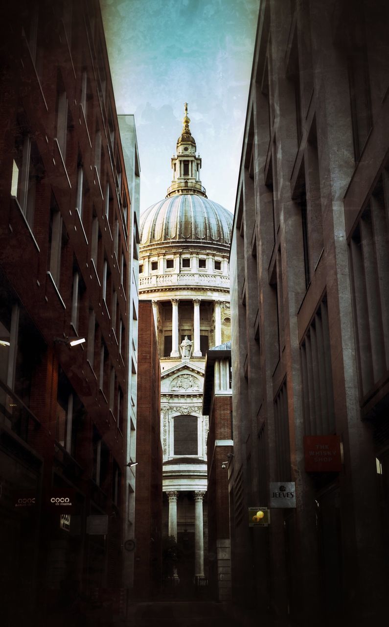 VIEW OF BUILDING AT NIGHT