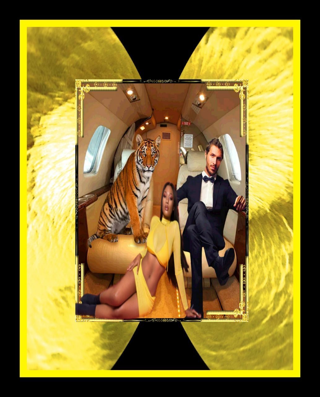 GROUP OF PEOPLE IN A SMILING YOUNG MAN