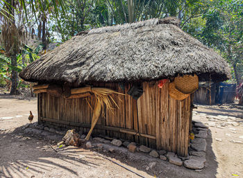 thatched roof