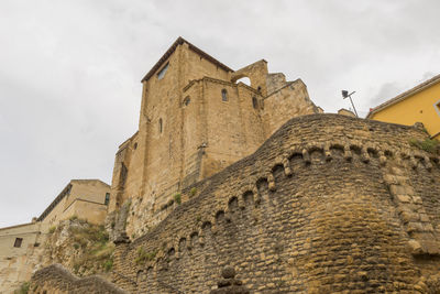 Low angle view of historical building