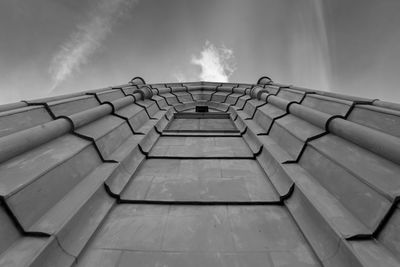 Close-up of building against sky