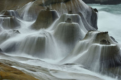 View of waterfall