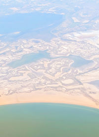 Aerial view of landscape against sky