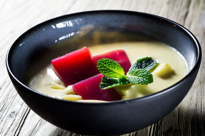 Close-up of food in bowl