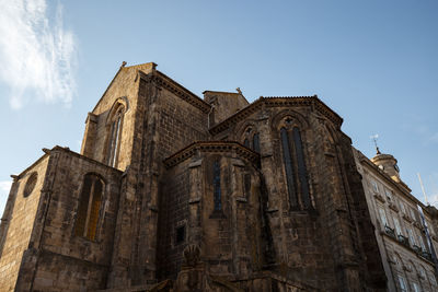 Low angle view of cathedral against sky