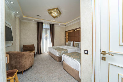 Interior of modern building