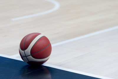 Close-up of ball on table