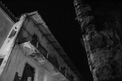 Low angle view of buildings in city