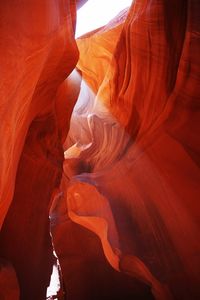 Rock formations in canyon