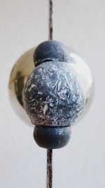 Extreme close up of metal object