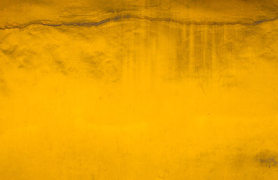 Full frame shot of yellow wall