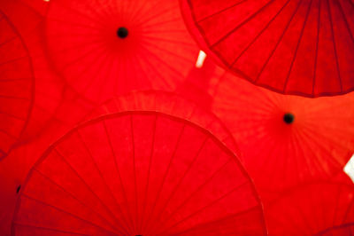 Full frame shot of red background