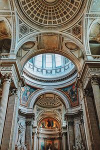 Low angle view of dome of building