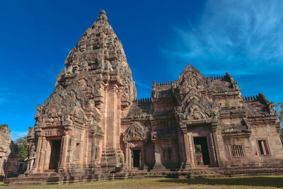 Low angle view of temple