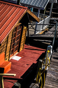 Low angle view of staircase