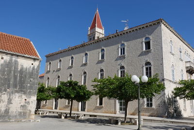 Low angle view of historical building