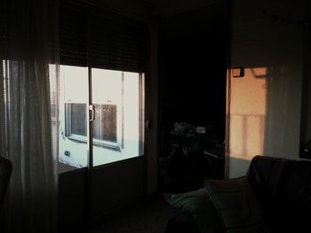 View of sofa at home