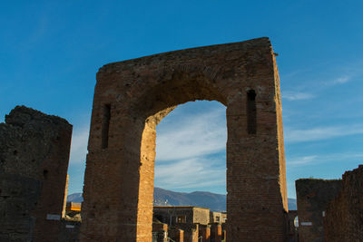 Old ruins of building