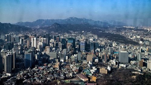 Aerial view of cityscape