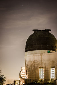 Low angle view of historical building