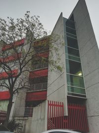 Low angle view of building against sky