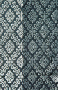 Full frame shot of designed fabric