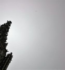 Low angle view of built structure against clear sky