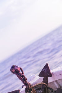 View of sea against sky