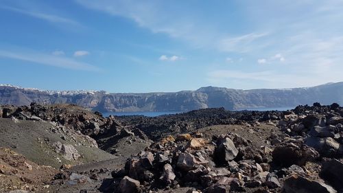 Panoramic view of landscape against sky