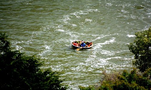 Boat in sea