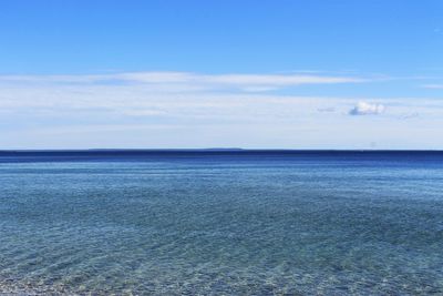 Scenic shot of calm sea