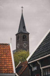 Low angle view of building against sky